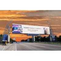 China Outdoor Advertising Sign Highway Billboard Gantry Steel Structure factory