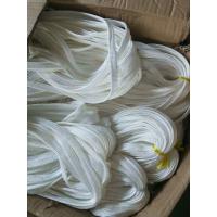 China Heat Insulation High Silica 120mm Fiber Braided Sleeve for sale