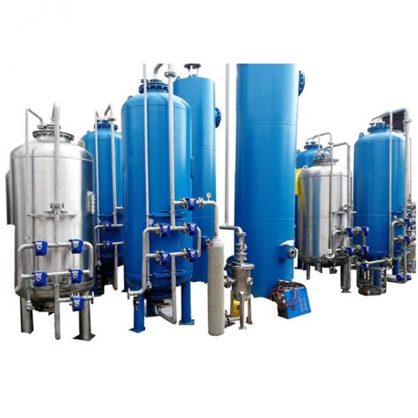 Quality 100LPH Deionized Water Filtration System Carbon Steel Material Ion Exchange for sale