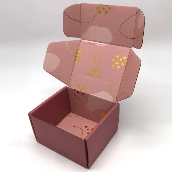 Quality Kraft Mailer Paper Corrugated Box Packaging Full Color For Dresses for sale