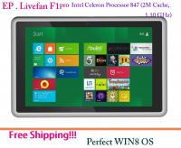 China Livefan F1 pro 64-bit Tablet PC Win8 OS Intel Celeron Processor 847 Dual Core 4G RAM factory