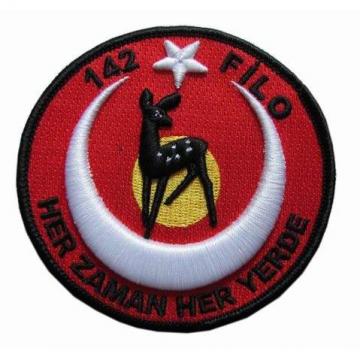 Quality PMS Twill 3D Embroidery Patches Washable 9C With Iron On Backing for sale