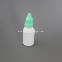 China 20ml LDPE white empty plastic dropper bottle with caps sell well in global market factory