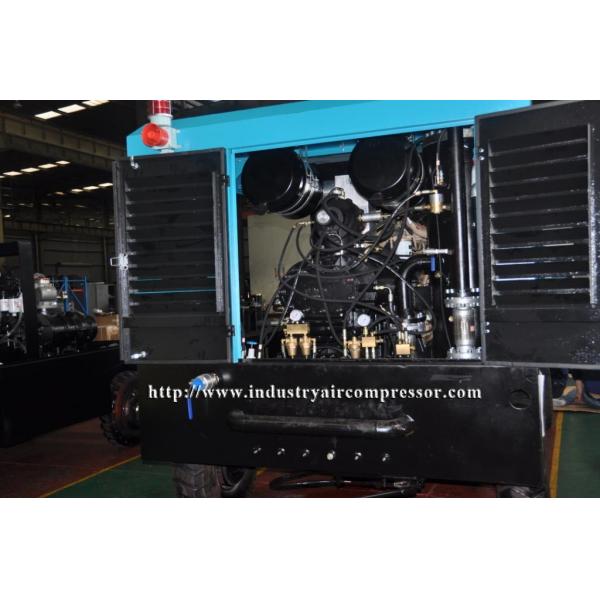 Quality High Pressure Drilling Compressor Diesel Engine Portable Screw Air Compressor for sale