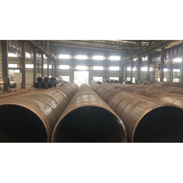 Quality ASTM A252 A106 API 5L LSAW Welded Pipe , Large Diameter Seamless Steel Pipe 28 Inch for sale
