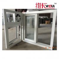 China House PVC Vinyl Crank Out Windows Double Tempered Glass OEM factory