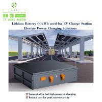 China Fast charging 614V 200AH lithium storage battery,lifepo4 614v100ah lithium battery,60kw battery for electric cars charge factory