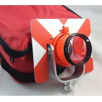 China Total Station Accessories NEW RED Single Prism w/ Bag for total station factory