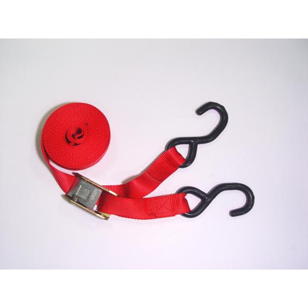 Quality ISO9001 Blue 1T 25mm 8 Meters S Hook Tie Down Straps for sale