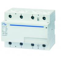 China Din Rail Single Phase Household AC Contactor 4 Pole IP20 100A 230V for sale