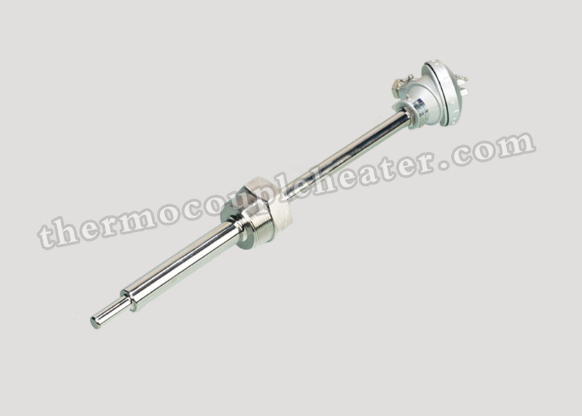 China Type K / J Threaded Fitting Thermocouple Thermowell Assembly for Industry for sale