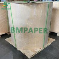 China 80gsm Golden Kraft Paper Rolls For Envelope Paper Express Bubble Bags 787mm 1092mm factory
