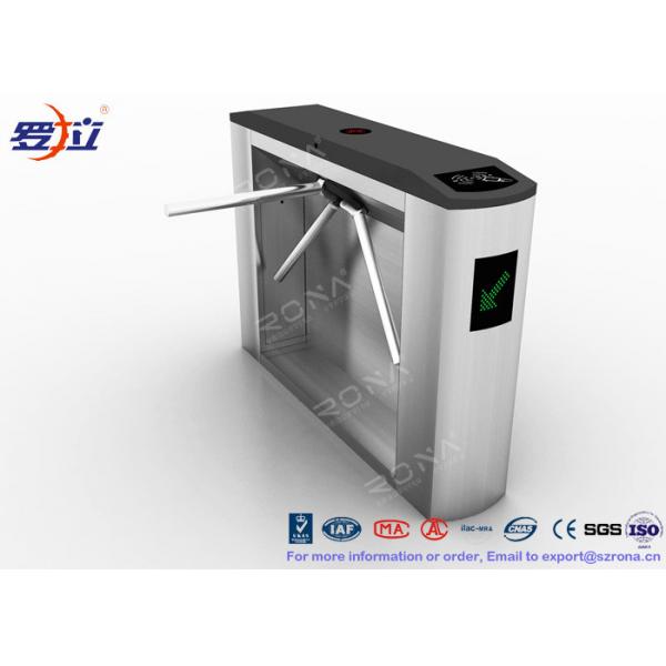 Quality Entry Systems Access Control Turnstiles with Led Display , Road Barcode Electric for sale