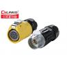 China LP20 Series Waterproof Electrical Plug Connectors Quick Locking 2-12 Pin Panel Mount factory