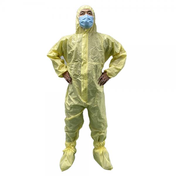 Quality Dust Particulate Type 5 6 Disposable Coveralls Full Body Protection Asbestos Uniform for sale