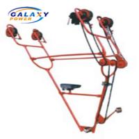 China Transmission Overhead Lines Bicycle Four Conductor Bundle Line Cart factory