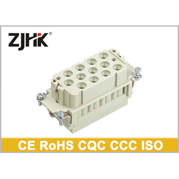 Quality Industrial Heavy Duty Electrical Connectors , HK - 012 / 2 690V / 250V 14 Pin Connector for sale