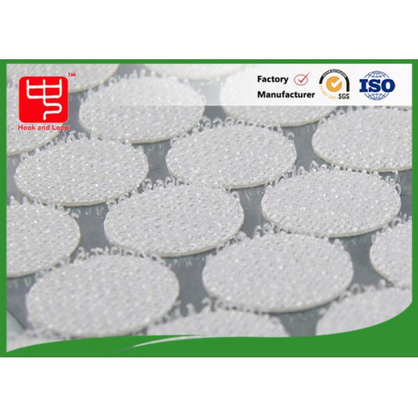 Quality Rounded Cutting Custom Hook And Loop Patches Dots for sale