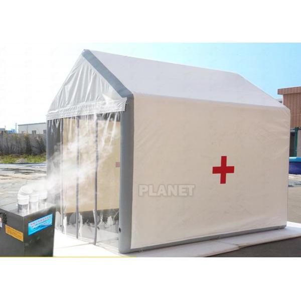 Quality Portable Emergency Disinfection Tent / Inflatable Military Channel Tent for sale