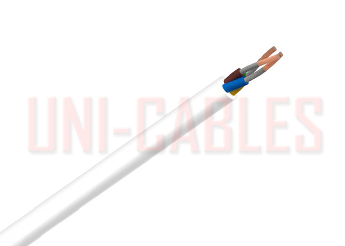 China White BS 5266-1 Standard Fire Resistant Cable For Normal Emergency Lighting factory