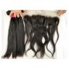 China Girls Straight Peruvian Human Hair Weave / Natural Black Hair Extensions factory