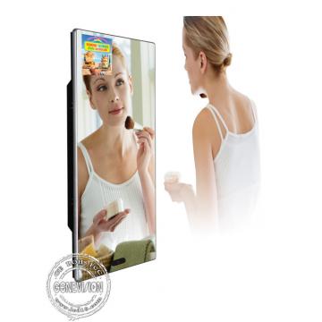 Quality Washroom Magic Mirror Digital Signage Advertising Screen LCD TV Screen Video for sale