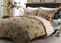 China Printed Machine Quilting Bedspreads And Coverlets 3pcs Color / Pattern Customized factory