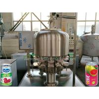 China Stainless Steel Tin Can Filling Machine Commercial Fruit Juice Making Machine for sale