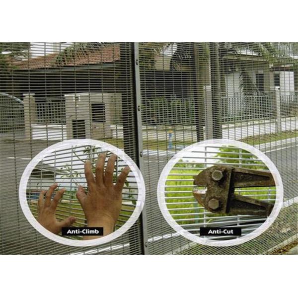 Quality Colored Steel Wire Mesh Security Fence , Garden Mesh Fencing Durable Easy for sale