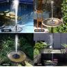 China Free Standing 7V 1.5W Solar Birdbath Water Fountain factory