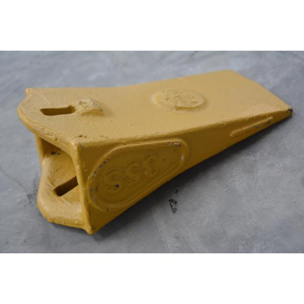Quality 35S Excavator Bucket Teeth And Adaptors 4.6kg Yellow for sale