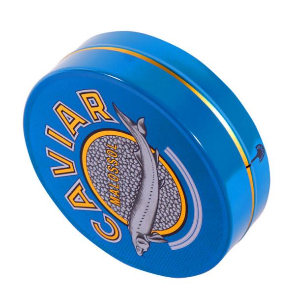 Quality 125g 250g Caviar Packaging Tin Box Can Custom Color ISO 9001 Approved for sale