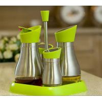 Quality 2015New Design Hot Sale Glass Jar Glass Oil and Vinegar Bottle Spice Jar Storage for sale