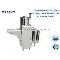 China Stability Stainless Steel Structure 250mm / 330mm PCB Loader Equipment With Mitsubishi PLC Control HS-LD390 factory