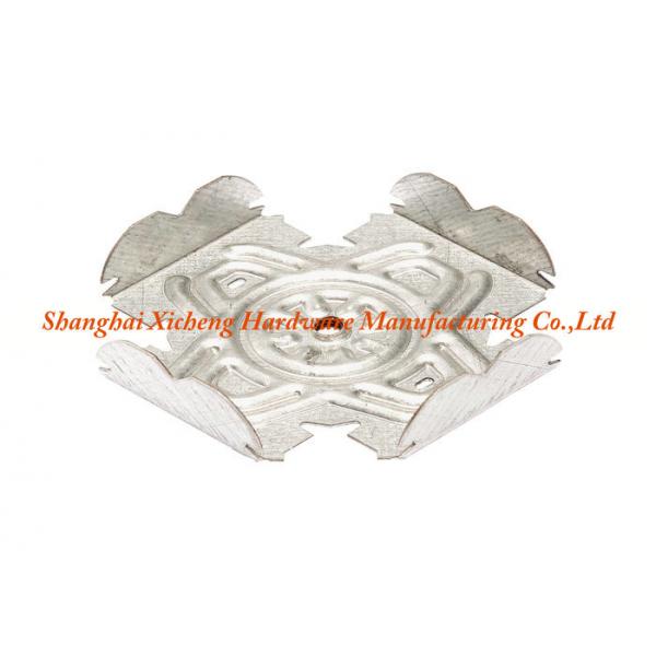 Quality Steel Metal Material Drywall Accessories , 35mm Size Straight Attachment for sale