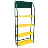 China Yellow Color TUV Certificate Lubricant Display Rack Four Tiers factory