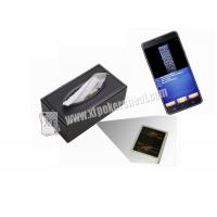China Tissue Box Poker Card Scanner , Poker Barcode Marked Cards Cheating Devices factory