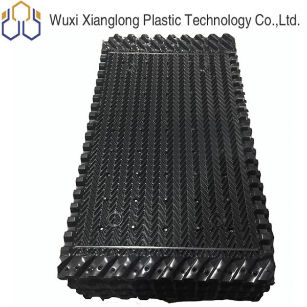 Quality Hot Water Distribution Cooling Tower Infill Material Cross Flow Media PVC Drift for sale