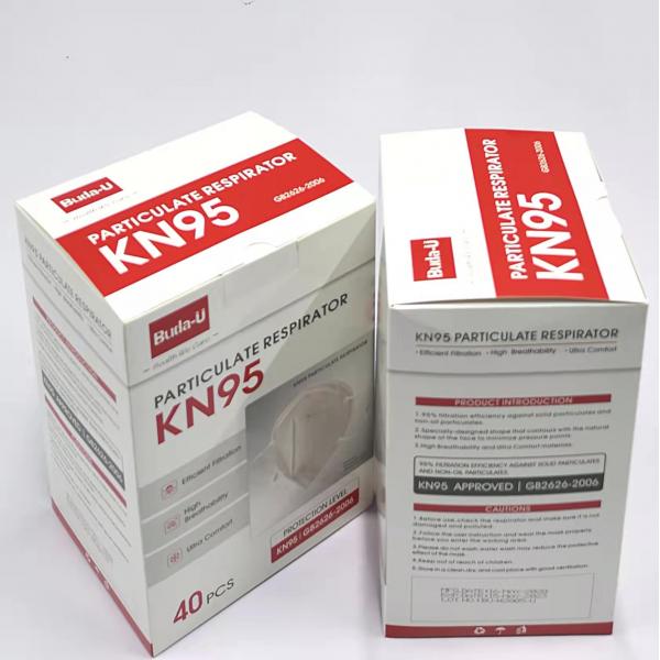 Quality BU-E978 Disposable Kn95 Mask Air Pollution Protection Mask FDA EUA Individual Package for sale