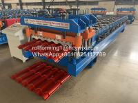 China 2m/Min PLC Control Antique Glazed Tile Roll Forming Machine factory