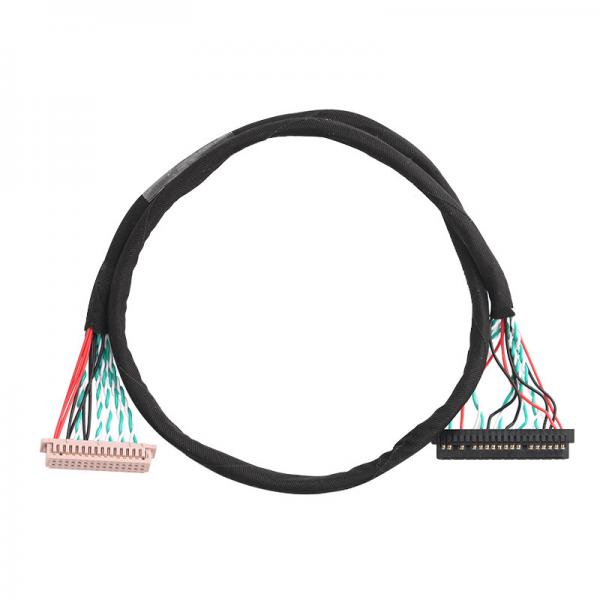 Quality Multi Core LVDS LCD Cable 20 Pin WL1258h-20P HRS DF13-20DS-1.25C for sale