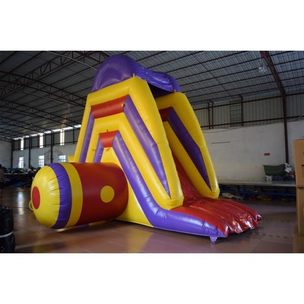 Quality Big Commercial Inflatable Water Slides For Pool Short 5 - 8 Kids Capacity for sale