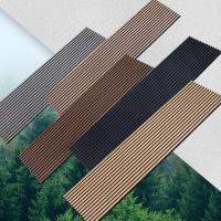 China Acoustic wooden wall panels soundproof wood slat acoustic wall panels acoustic panels akupanel factory