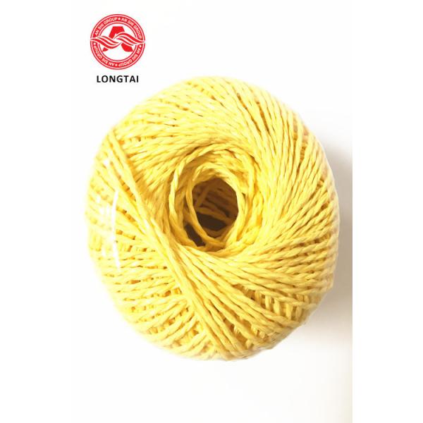 Quality 1 Ply Twisted PP Baler Twine , Low Shrinkage Polypropylene Baling Twine for sale