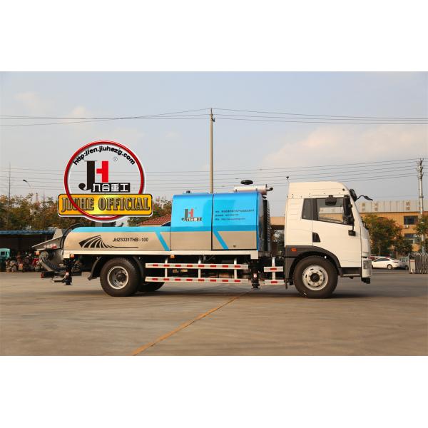 Quality HBC100-28 Truck Pump Hot Sell JIUHE Brand Diesel Truck Mounted Concrete Pump for sale