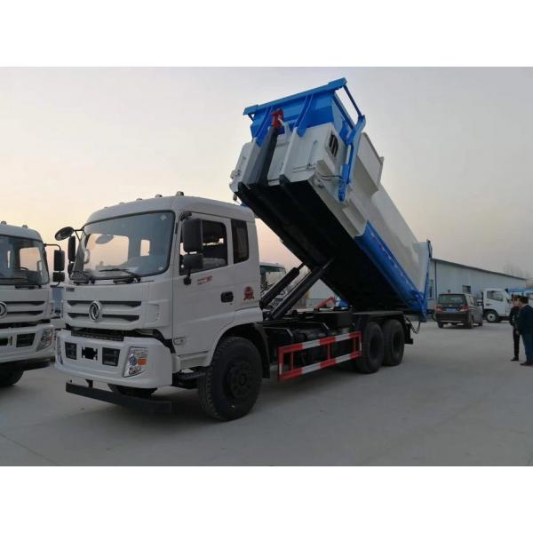 Quality 16 Ton Roll Off Waste Removal Trucks Collection Container Vehicle Dongfeng 12cbm for sale
