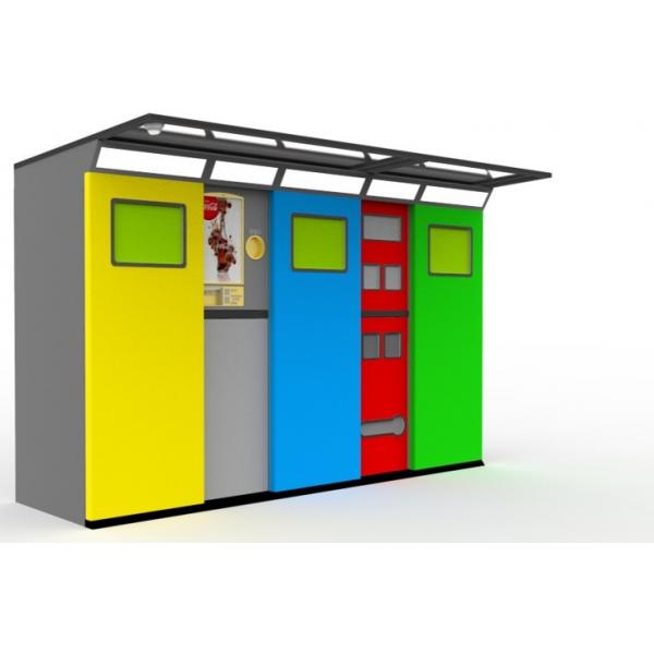 Quality University Multi-Container Waste And Garbage Reverse Recycling Vending Machine for sale