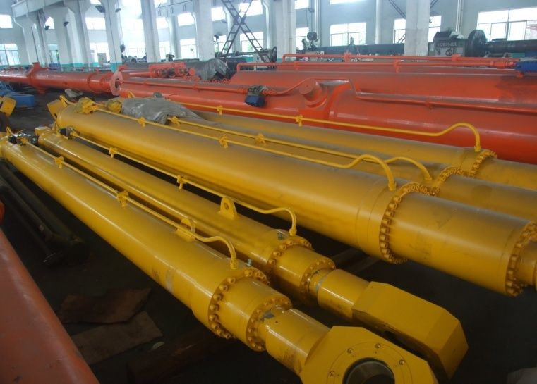 China High Performance Telescopic Hydraulic Cylinders Double Acting For Industrial factory