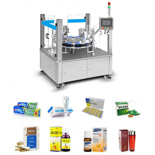 Quality 220V Pharmaceutical Cartoning Machine ZH-50 Automatic Box Packing Machine for sale