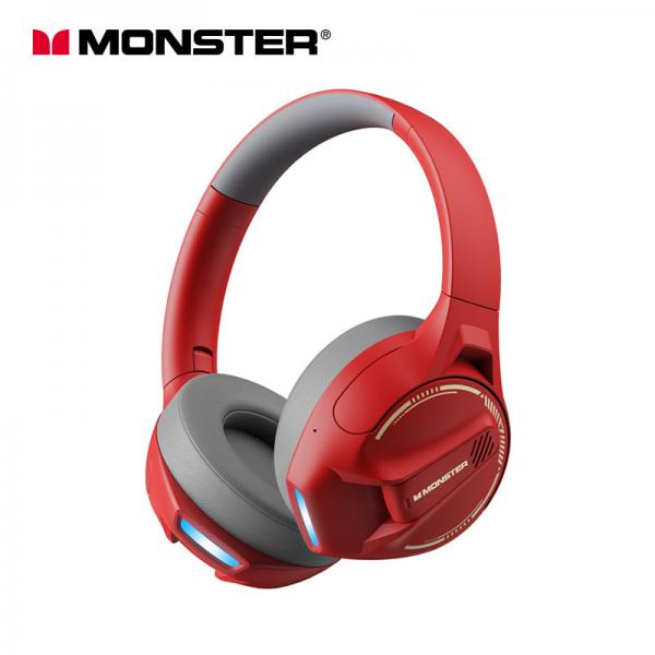 Quality Monster XKH03 Over Ear Headphones White Foldable Gaming Wireless Earphones for sale